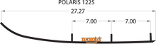 WOODY'S Executive Series™ Flat-Top® Runner - 8.0" - 60° - Polaris WPI-1225