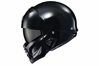 Covert 2 Open Face Helmet Gloss Black 2x