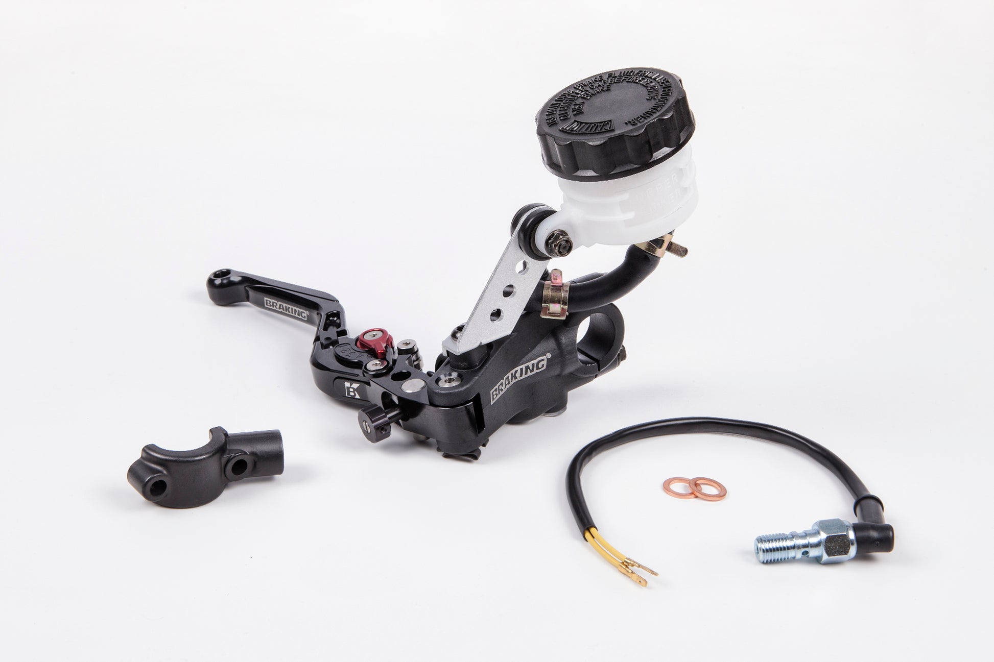 Brake Master Cylinder 16mm Lever Black