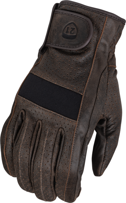 Jab Perforated Gloves Brown 5x