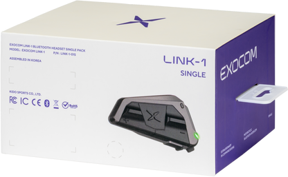 Exocom Link 1 Bluetooth Communicator (Single Pack)