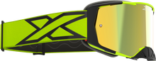 Lucid Caliber Goggle Flo Yellow Gold Mirror Lens