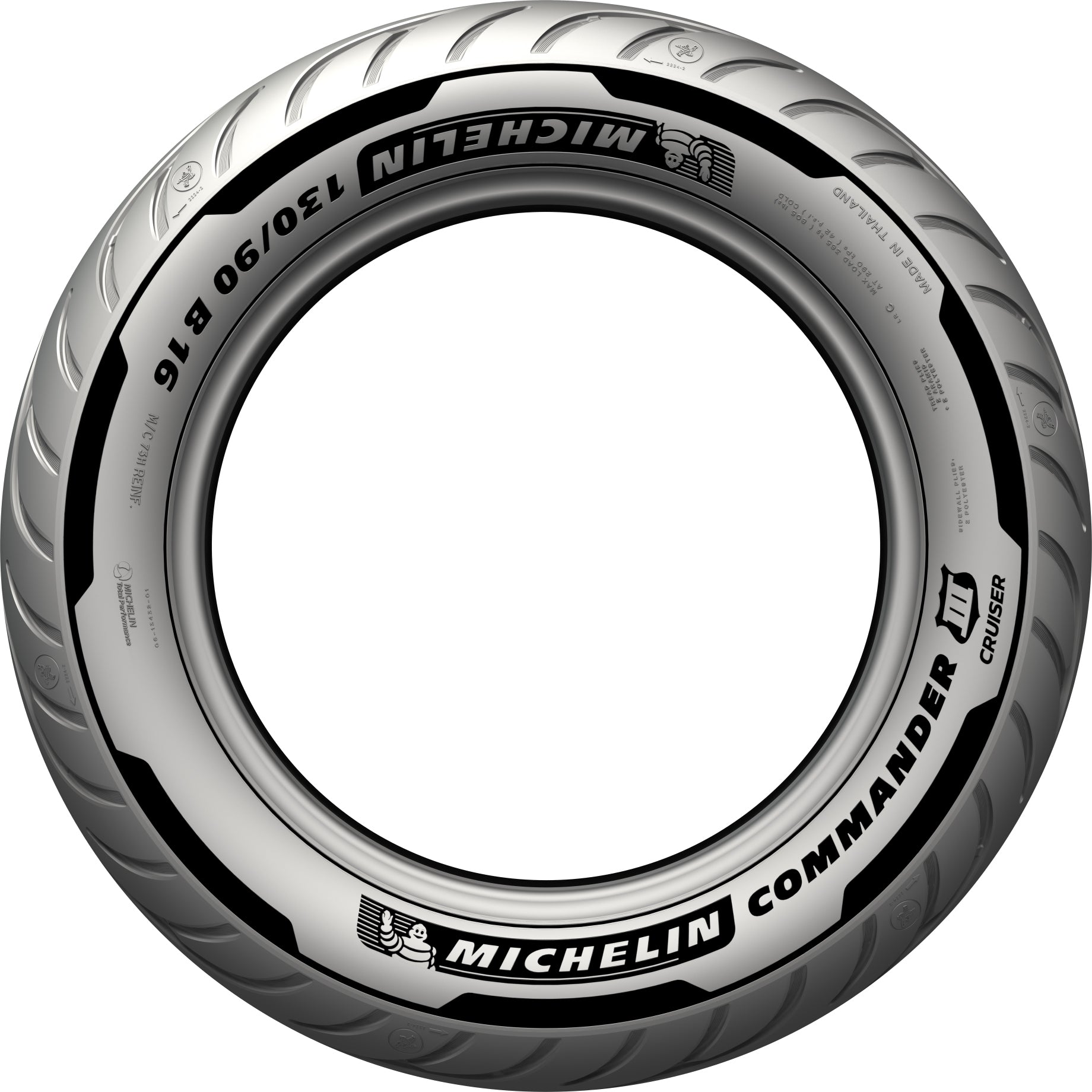Tire Commander Iii Touring Rr Mt90b16 (74h) Bias Tl/Tt