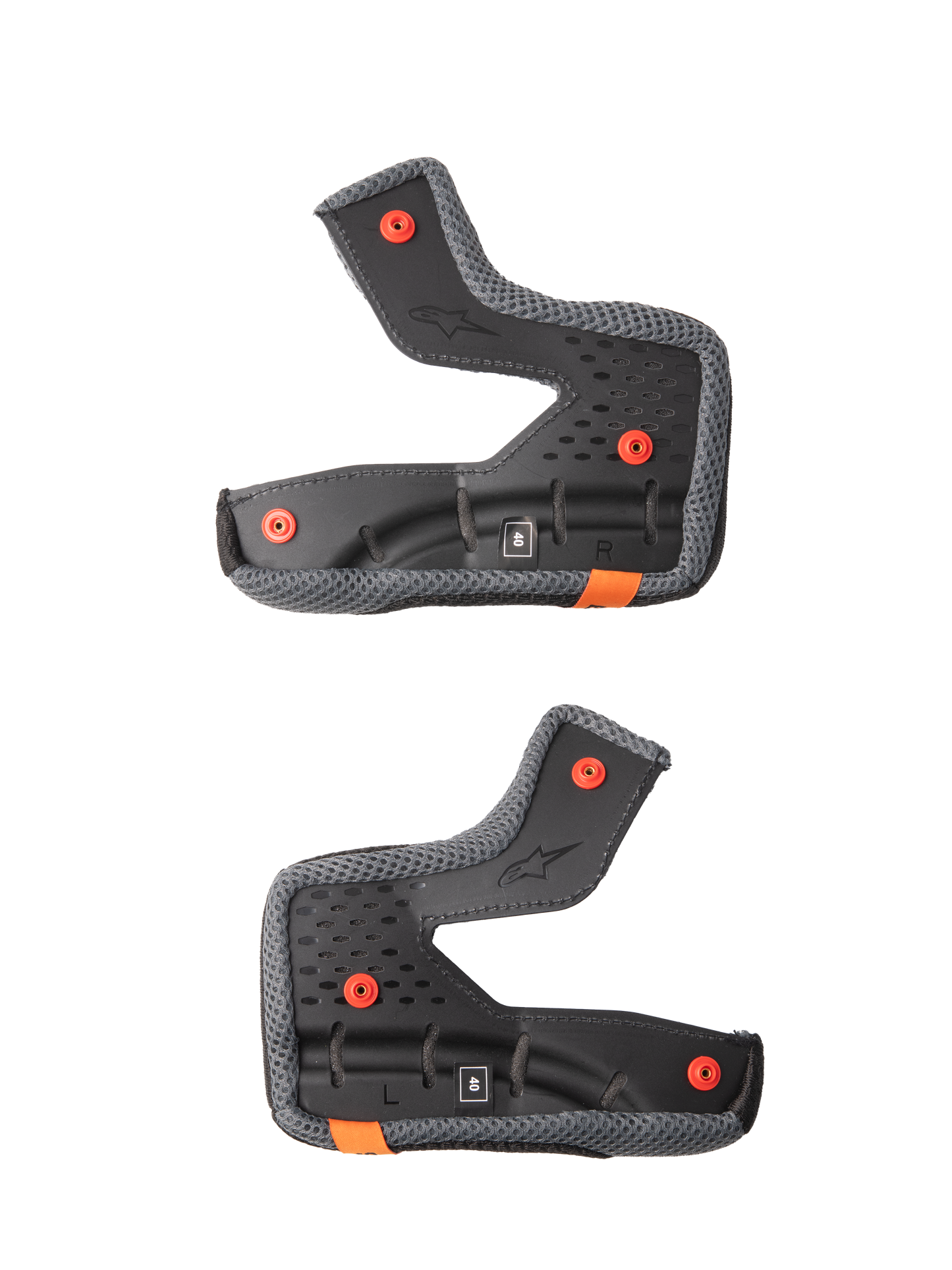 Sm7 Cheek Pad Set Black Md 40mm