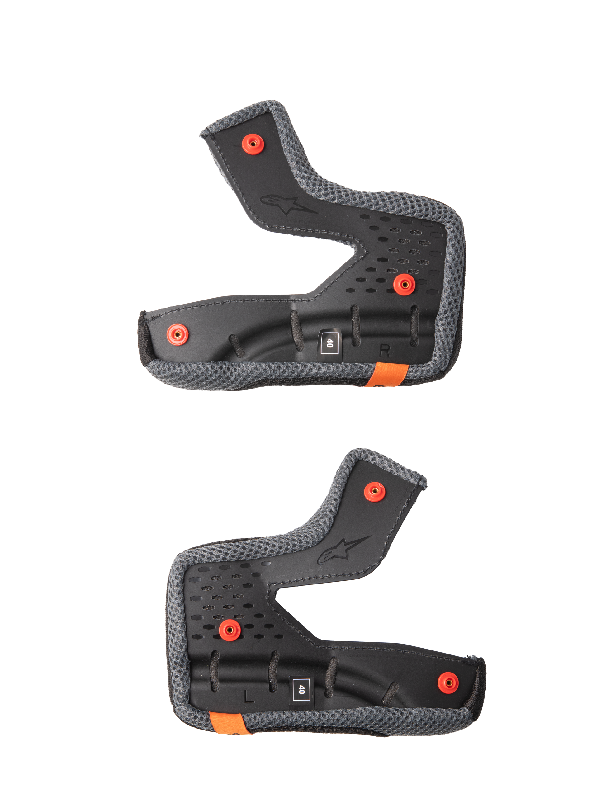 Sm7 Cheek Pad Set Black Sm 30mm