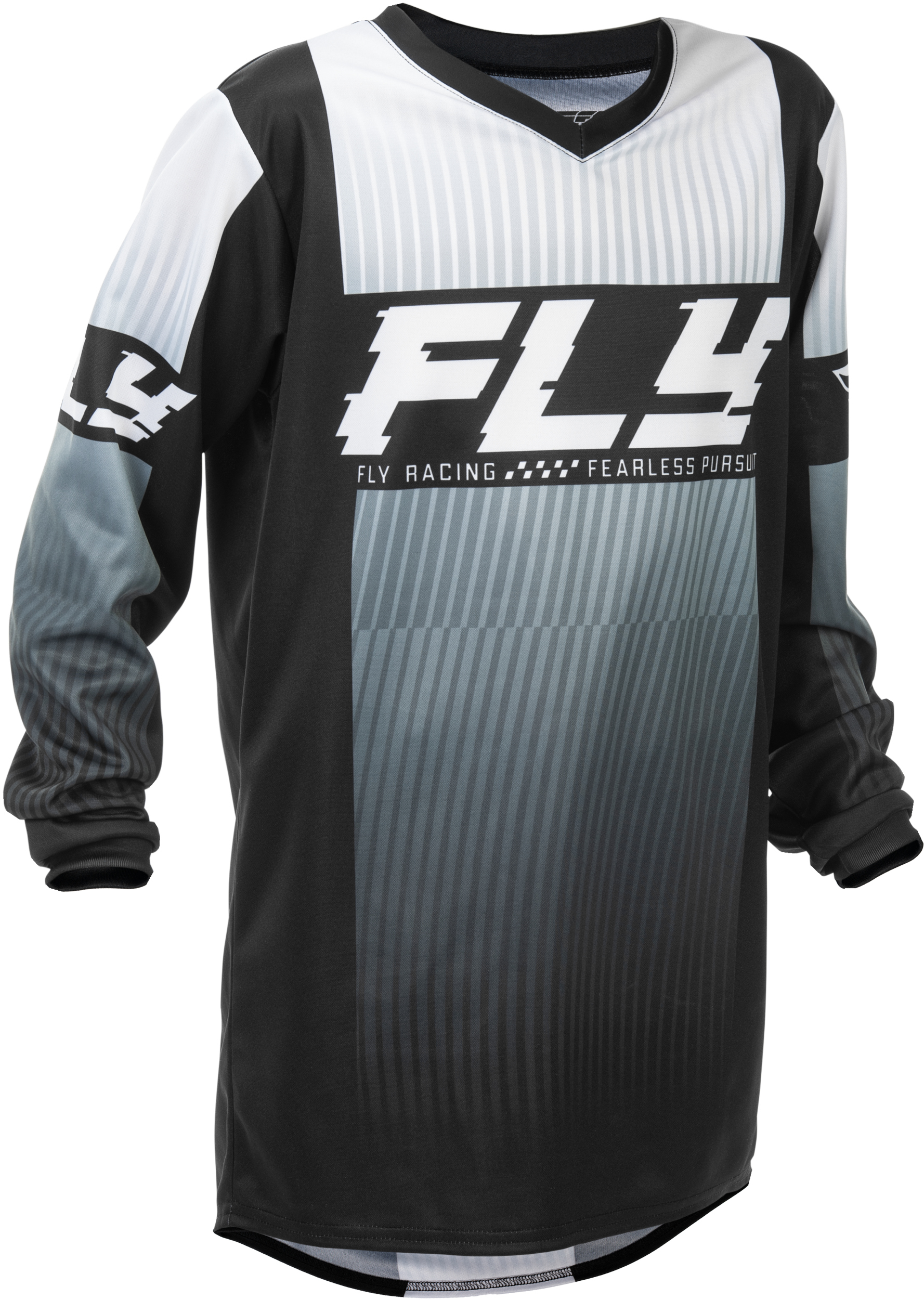 Youth F 16 Jersey Black/White Yxl