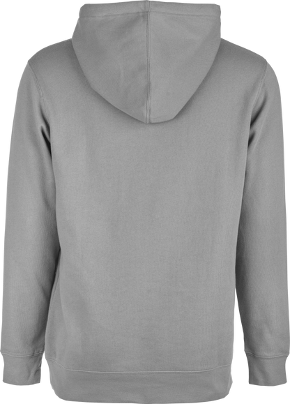 Fly Corporate Pullover Hoodie Grey/Blue 2x