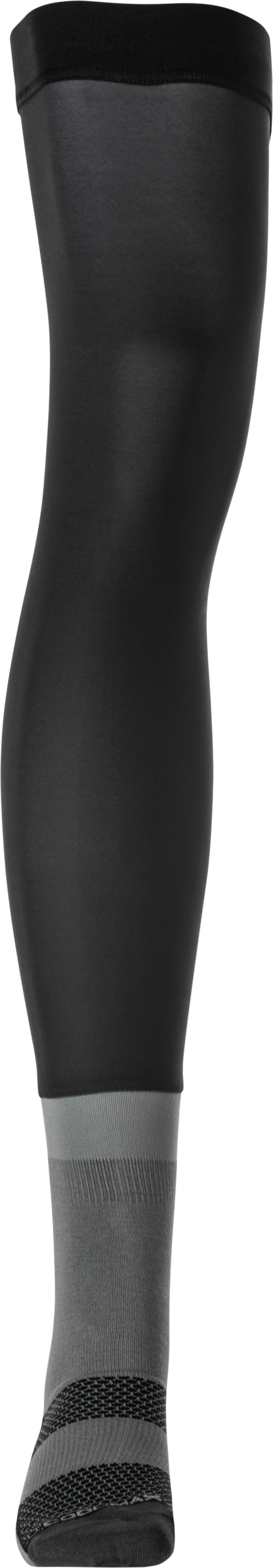 Knee Brace Socks Black/Grey/White Lg/Xl