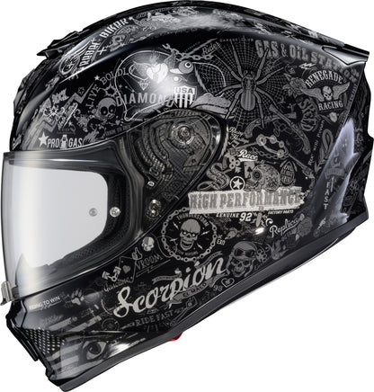 Exo R330 Full Face Helmet Shake 2 Black Md