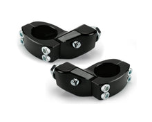 1 1/8" Bar Diameter Crm Mounts Black