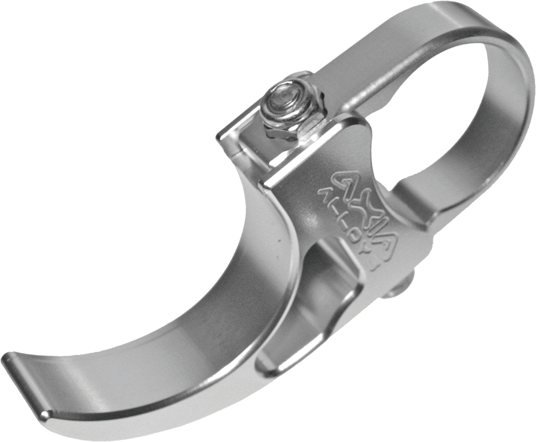 Helmet/Wheel Hanger Silver 1 Clamp Needed