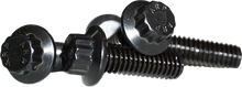 12 Point Rear Rotor Bolts Black  3/8 16x1