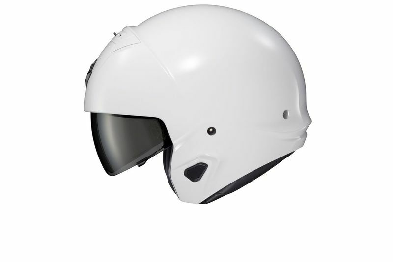 Covert 2 Open Face Helmet Gloss White  Sm