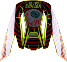 S M5 Solar Flare Visor Black/Red/Fluo Yellow