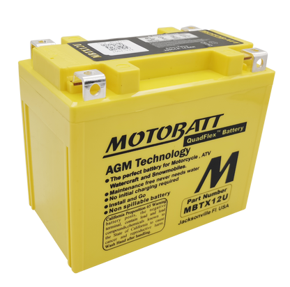 Battery Mbtx12u Sealed Factory Activated