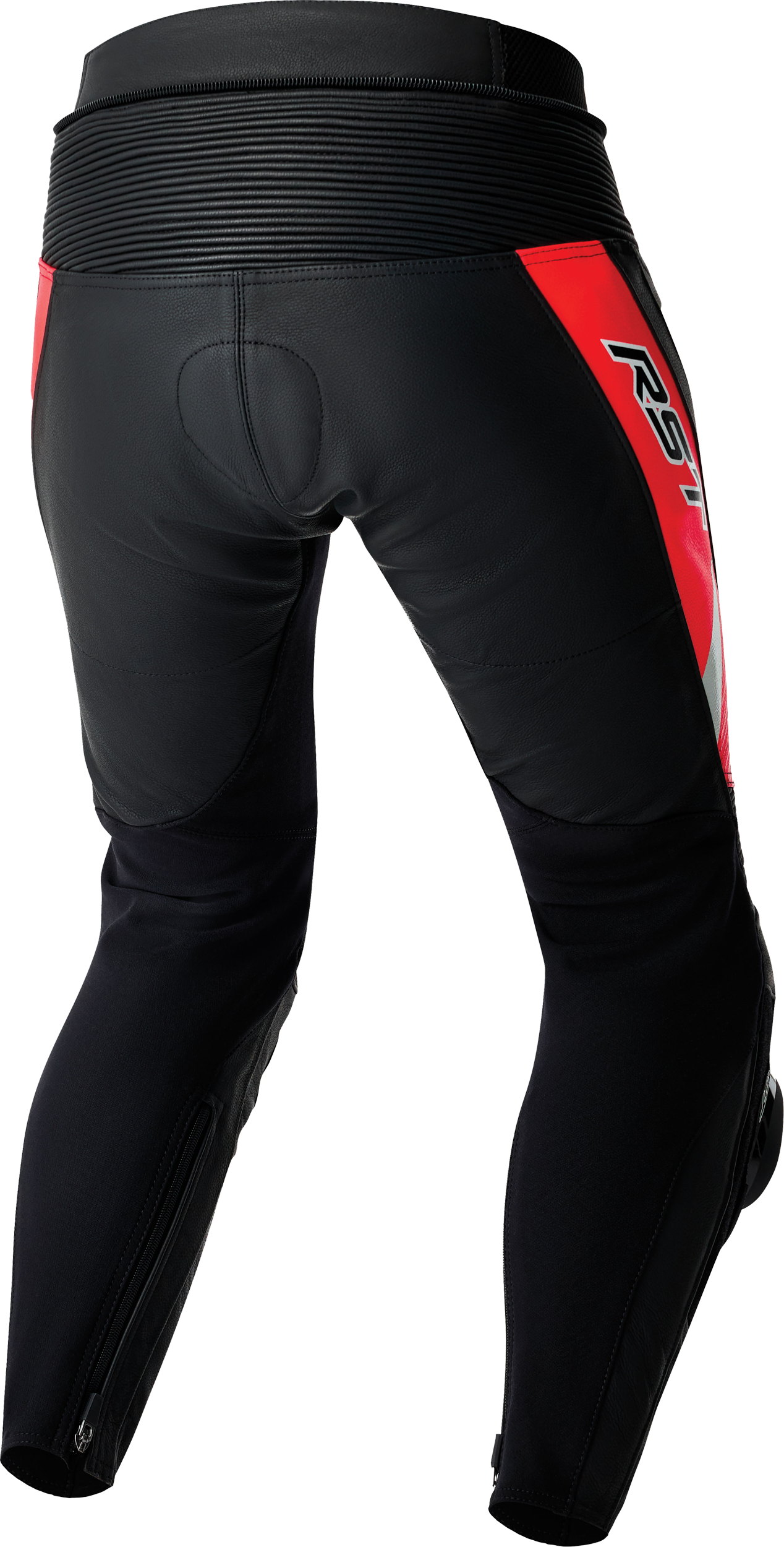 Tractech Evo D3o Pants Blk/Flo Red Leather Xl