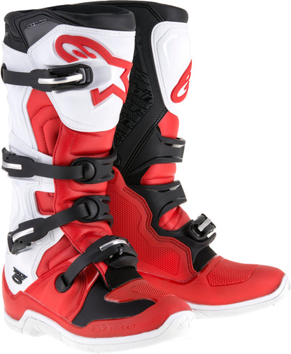 Tech 5 Boots Red/White/Black Sz 12