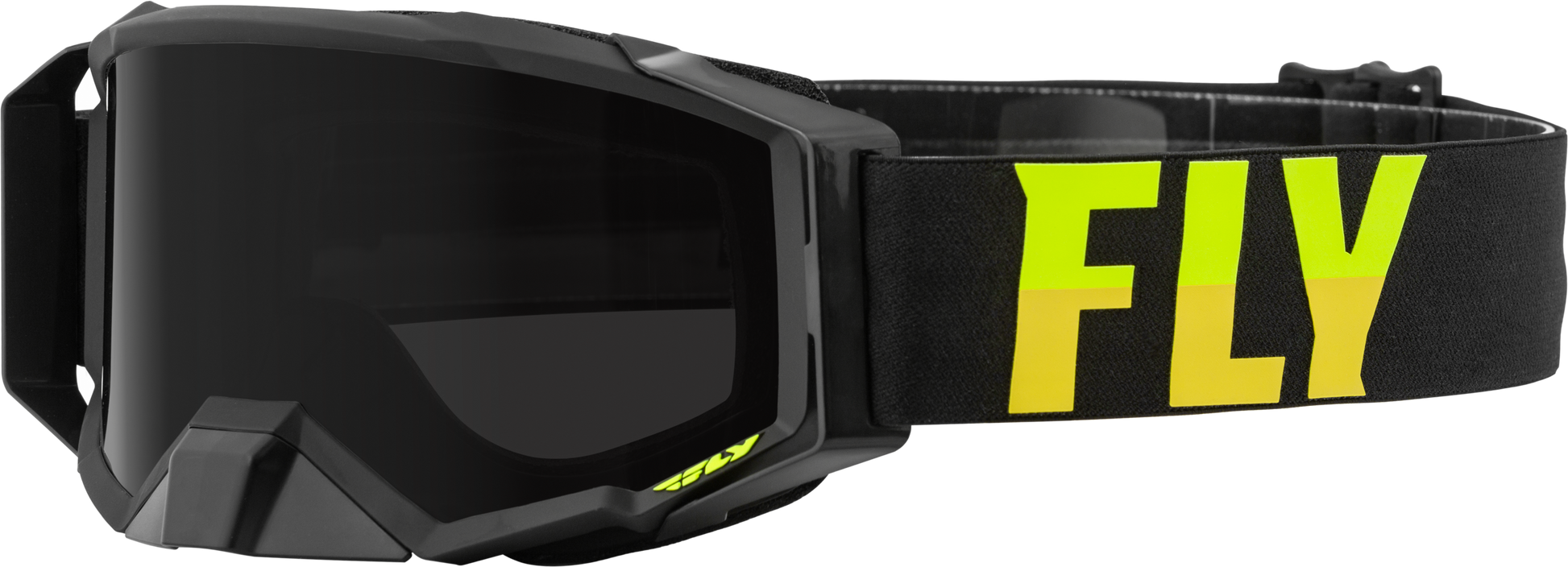 Zone Pro W/C Goggle Blk/Hi Vis W/Dark Smoke Hydro Lens
