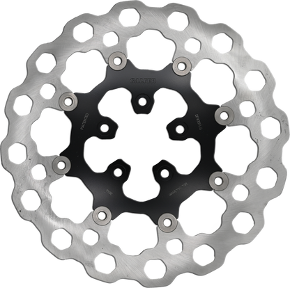 Rotor 11.8" Floating Cubiq Fr Black