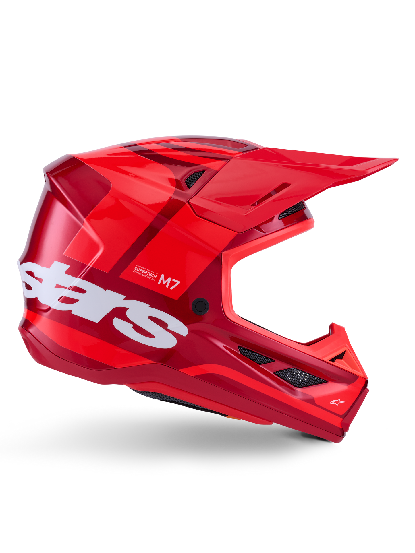 Sm7 Core Helmet Red Glossy 2x