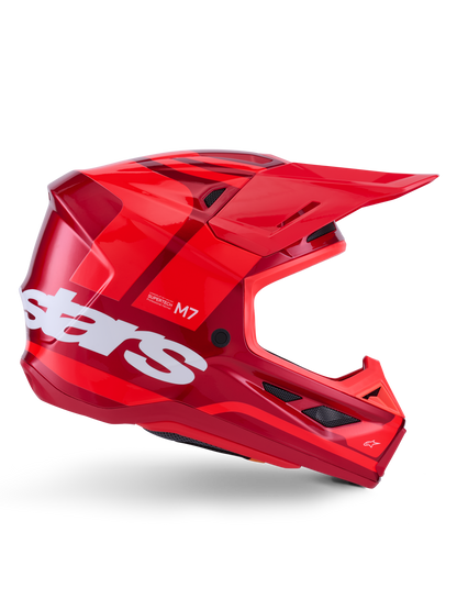Sm7 Core Helmet Red Glossy 2x