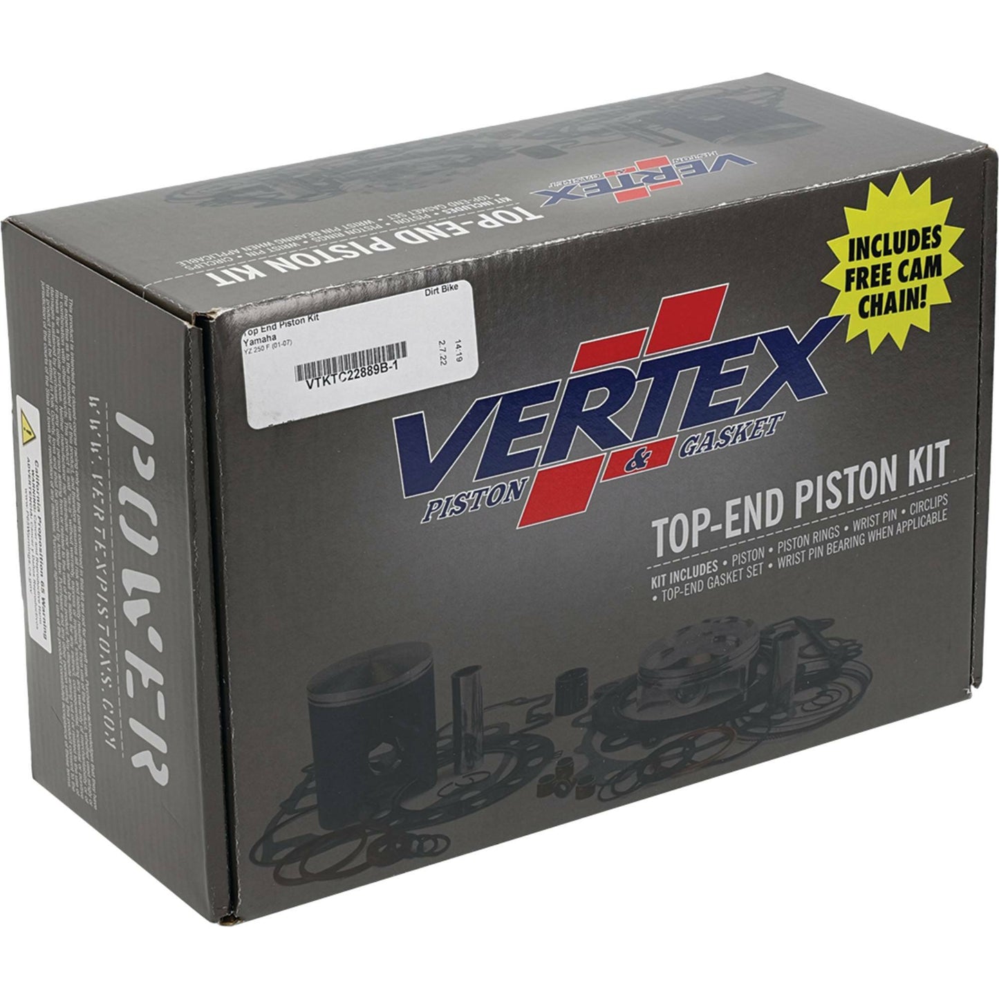 Top End Kit Hc 76.95/Std 13.5:1 Yam