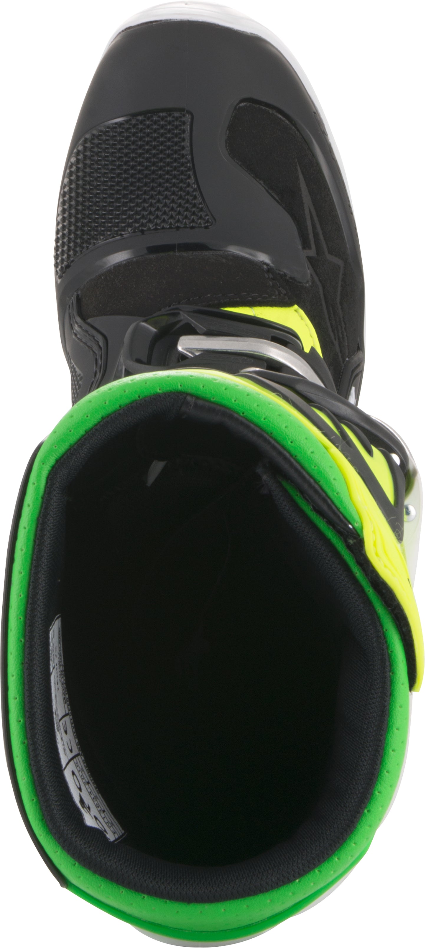 Tech 7s Prodigy Boots Black/White/Yellow Sz 06