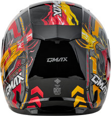 Gm 49y Charge Snow Helmet Black/Red/Yellow Ym