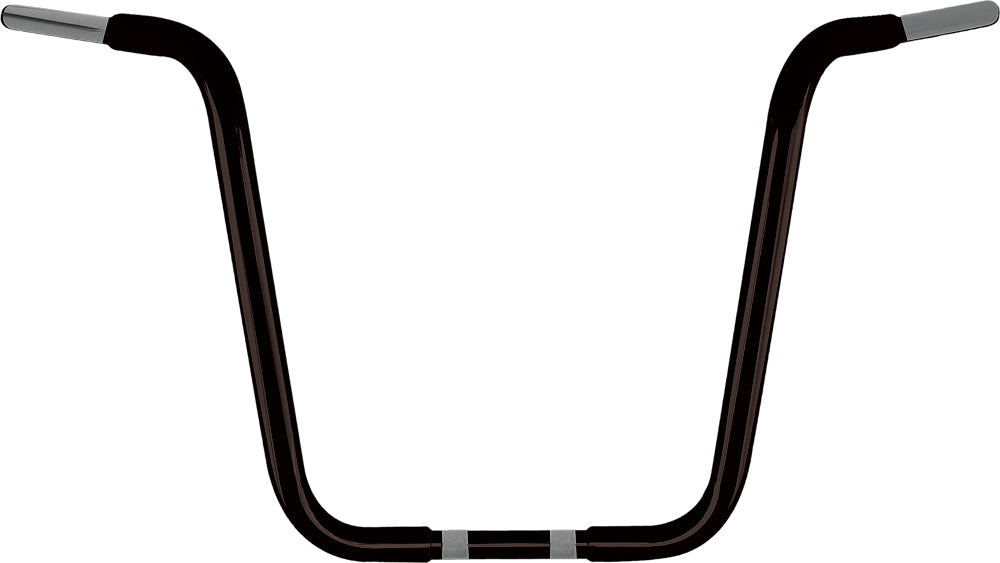 Chubby 12.5" Ape Hanger Satin Black