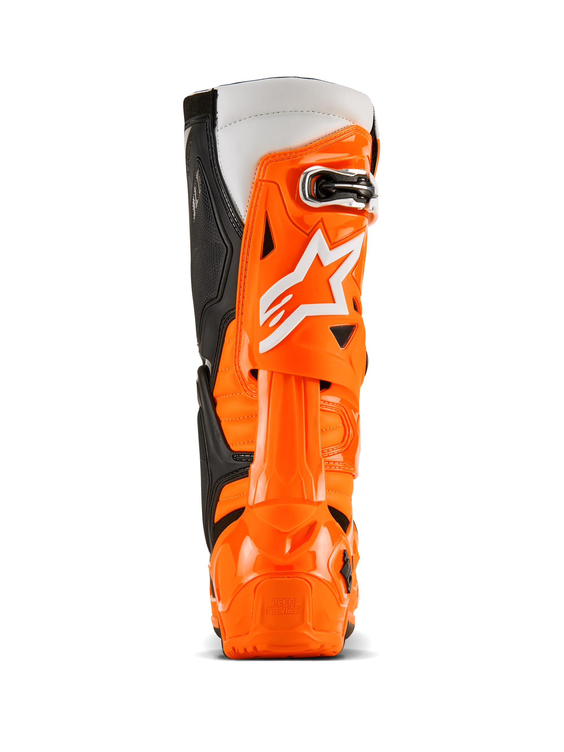 Tech 10 Enduro Boots Orange Fluo/Black/White 8