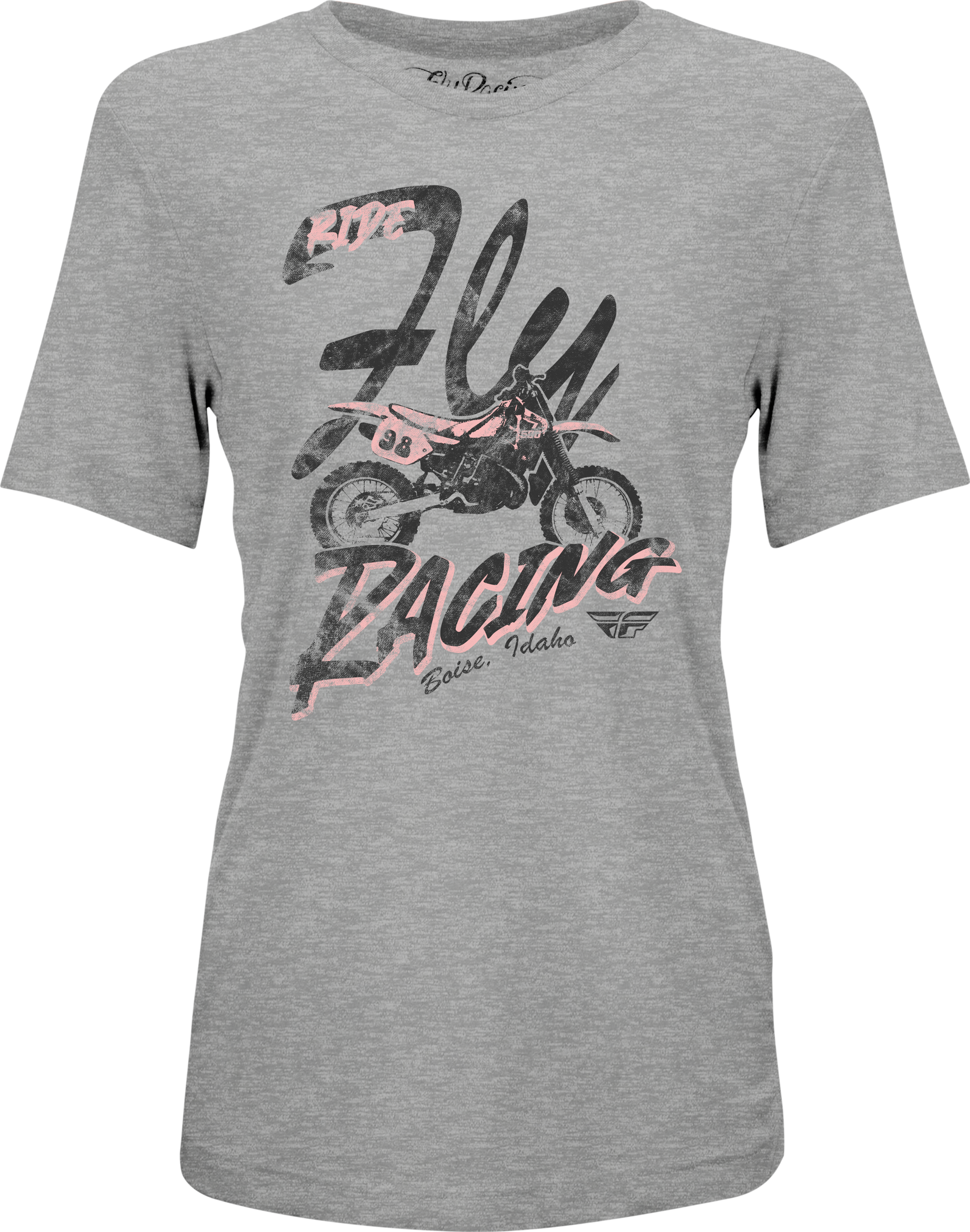 Fly Women's Vintage Tee Grey Sm