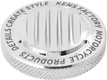 Nl Gas Cap Finned Chrome Dummy Cap For M8 Lh