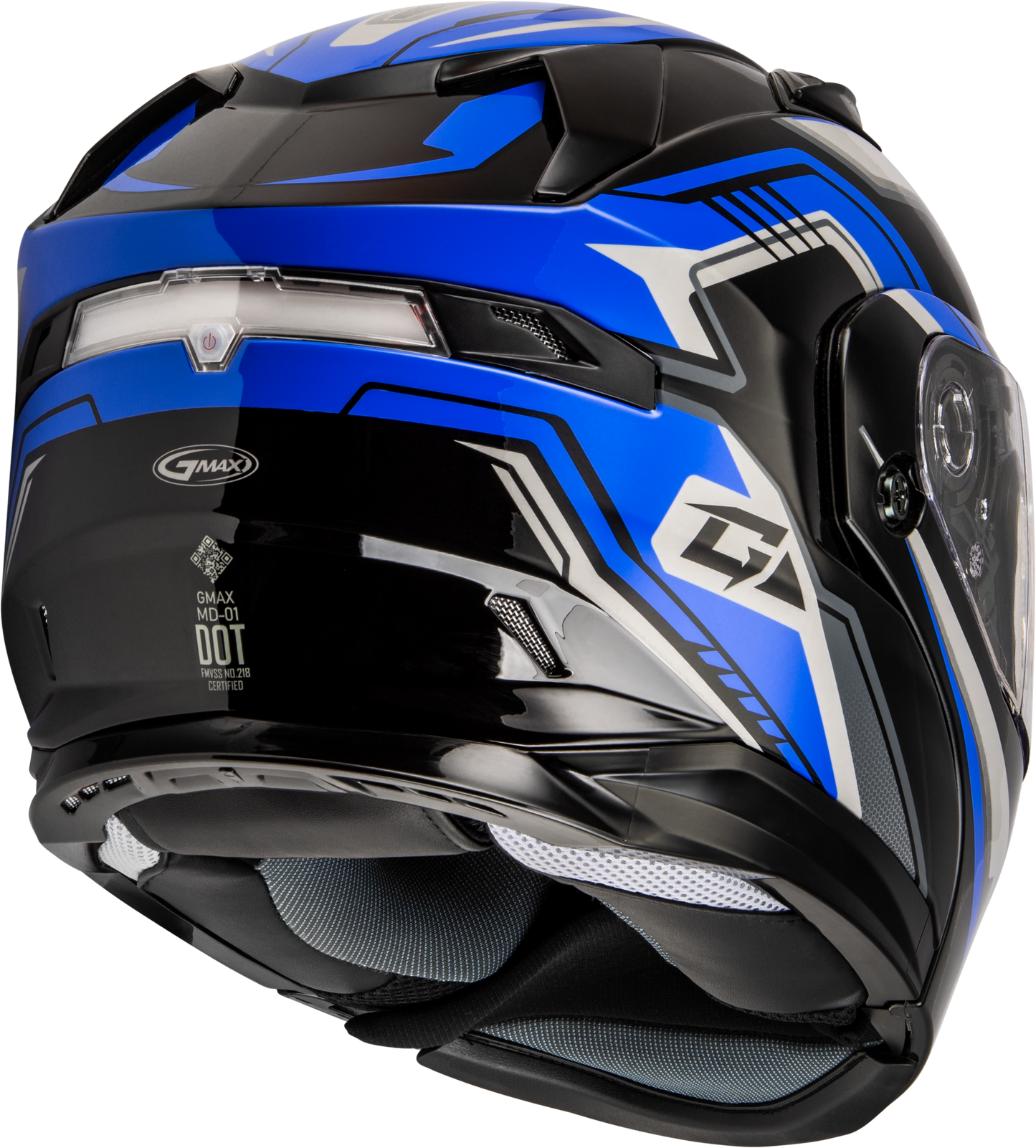 Md 01s Transistor Snow Helmet Blue/Black Sm