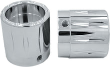 Axle Nut Cover Rival Chrome 1"