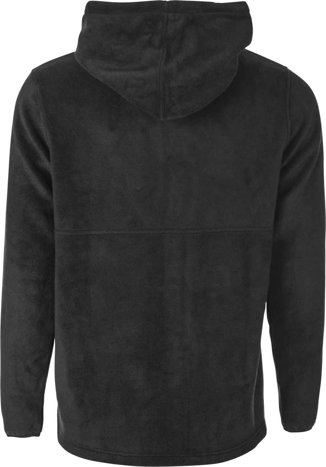 Fly Half Zip Pullover Hoodie Black Lg