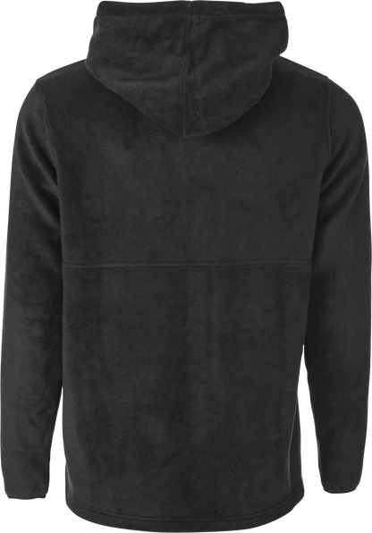 Fly Half Zip Pullover Hoodie Black Sm