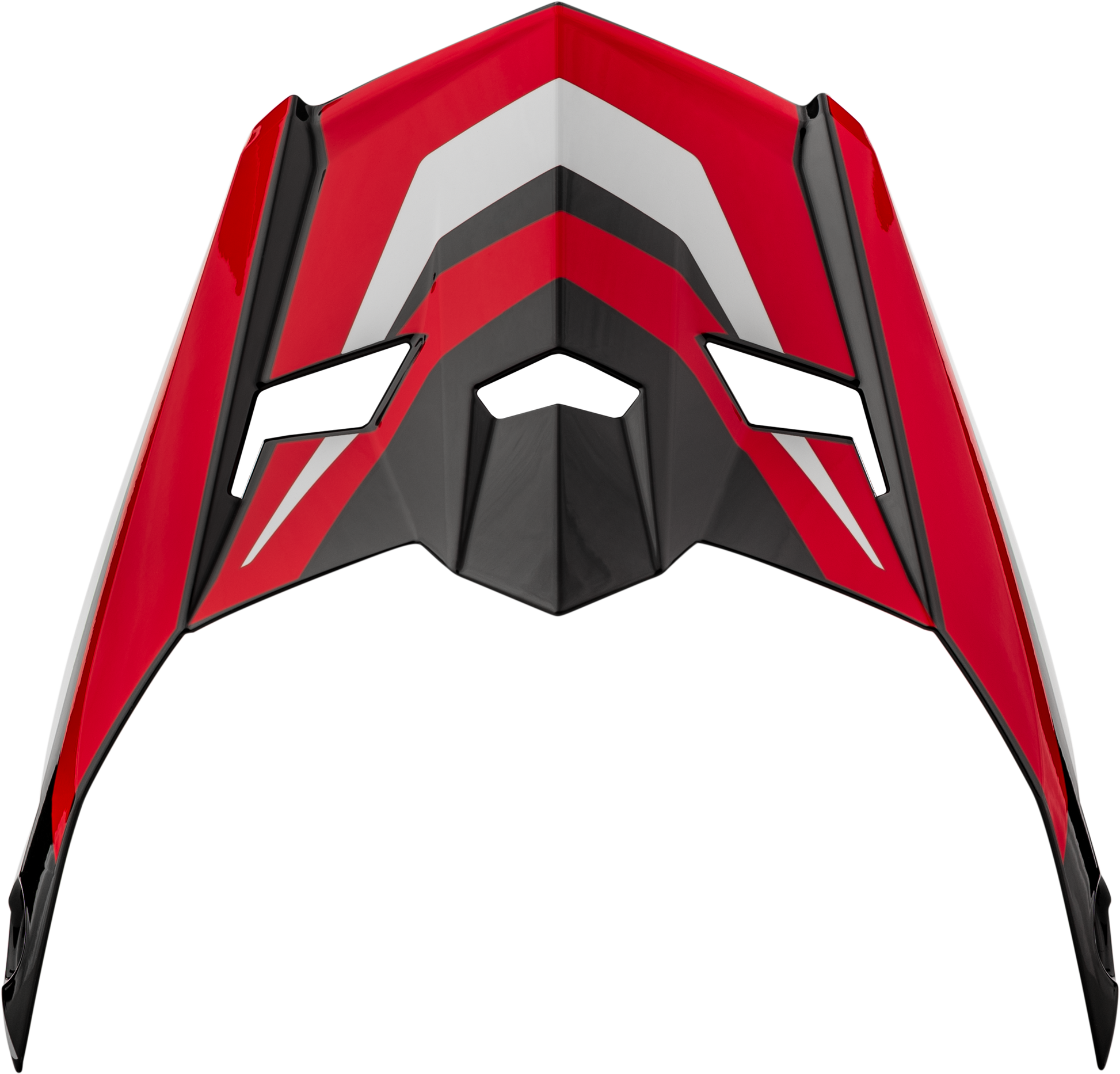 Mx 46 Cyclus Visor Black/Red Sm