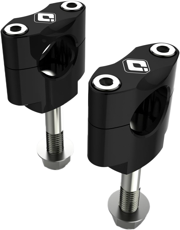 7/8" Odi  Bar Mount Black 7/8"