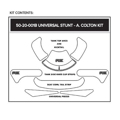 Stompgrip Universal Stunt Aaron Colton Signature Kit - Volcano