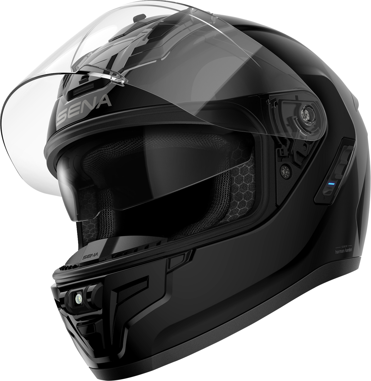 SENA Phantom Helmet - Gloss Black - Small PHANTOM-GB00S3
