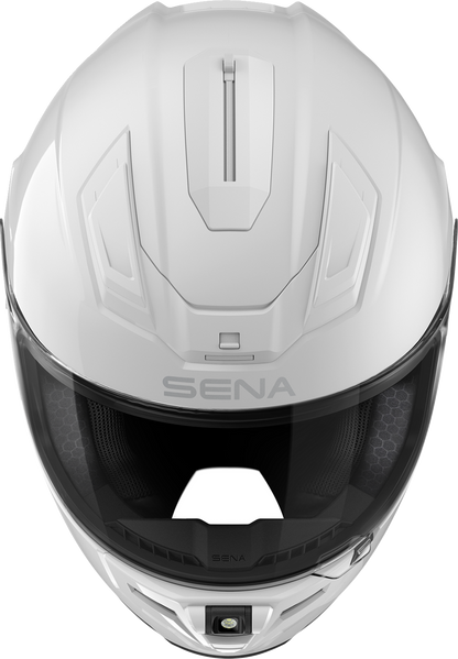SENA Phantom Helmet - Gloss White - Medium PHANTOM-GW00M3