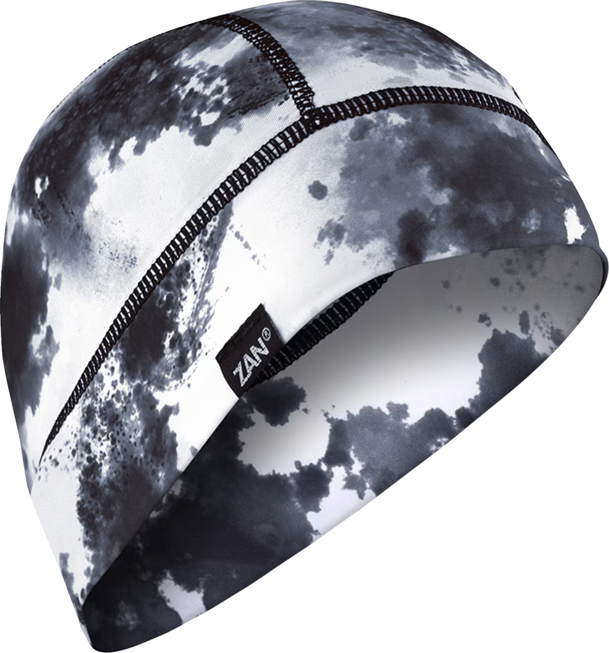 ZAN HEADGEAR Arctech® Helmet Liner - Black and White - Tie Dye WHCL153