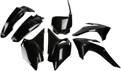 UFO Replacement Body Kit - Black - Honda - CRF '06-'19 HOKIT118-001