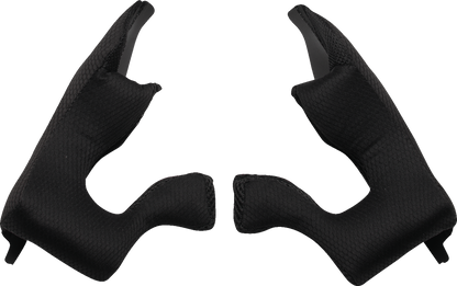 THOR Fleet Cheek Pads - Black - Large 0134-4076