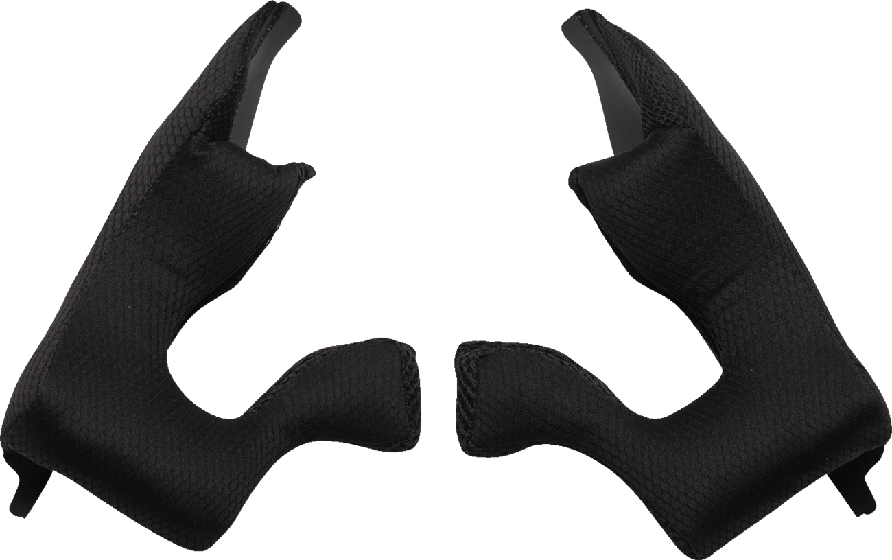 THOR Fleet Cheek Pads - Black - 2XL 0134-4078