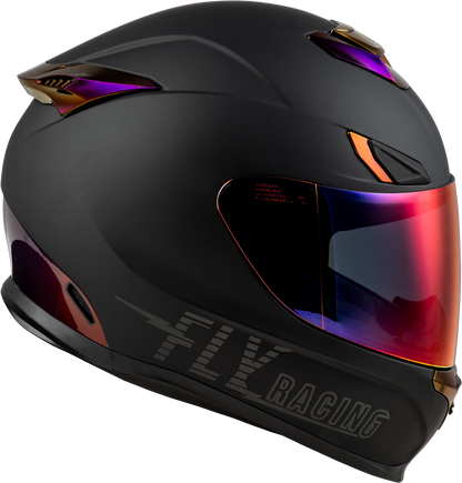 Sentinel Recon Helmet Matte Black/Purple Chrome Xl