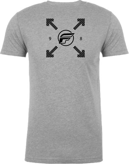 Fly Lost Tee Dark Grey Heather Md