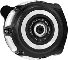 PERFORMANCE MACHINE (PM) Vintage Air Cleaner - Contrast Cut™ 0206-2133-BM