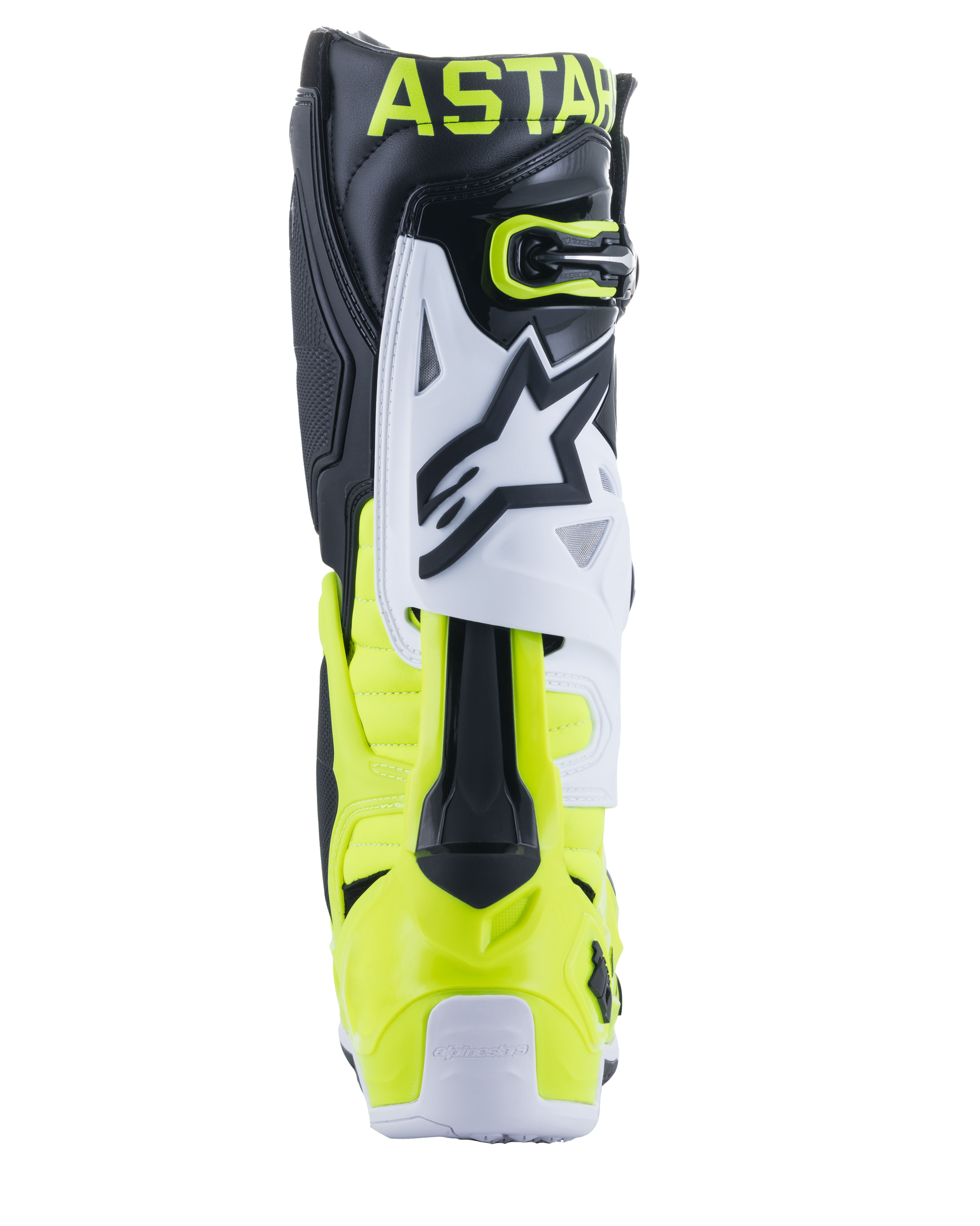 Tech 10 Boot Le Ams21 Black/Yellow Fluo/White Sz 8