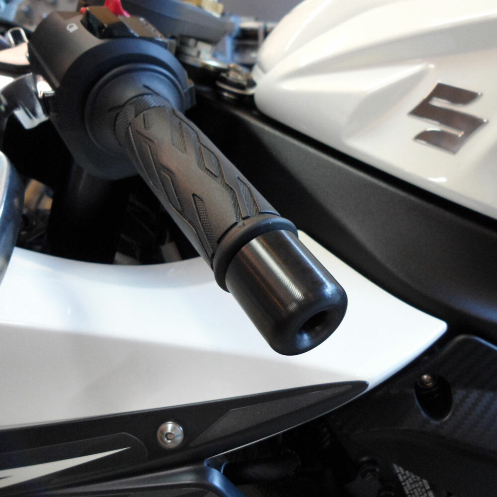 Bar End Sliders Black